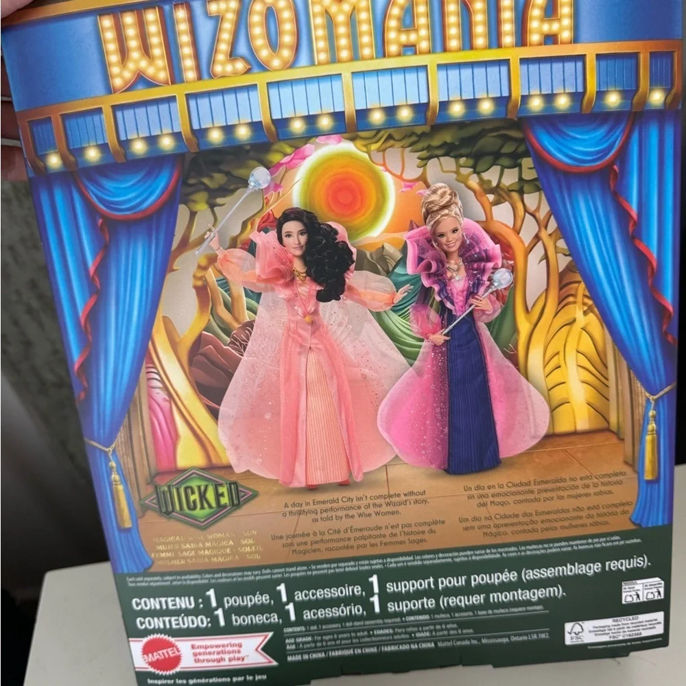 Wicked Magical Wise Woman – Sun Fashion Doll NIB portrayed by Idina Menzel